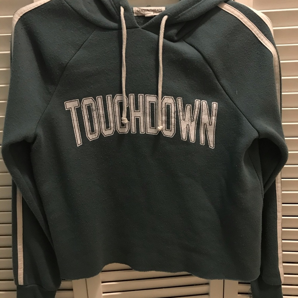 Cropped hoodie